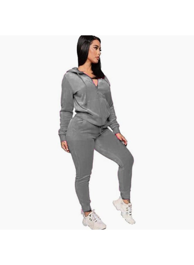 Women's velvet pajamas